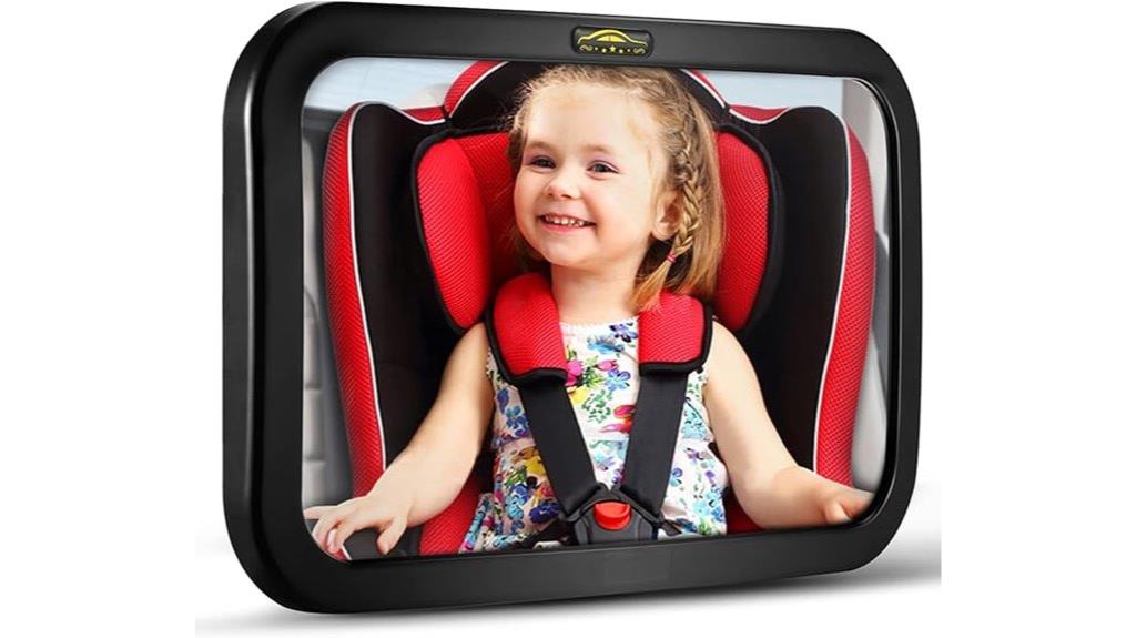 infant rear facing car mirror