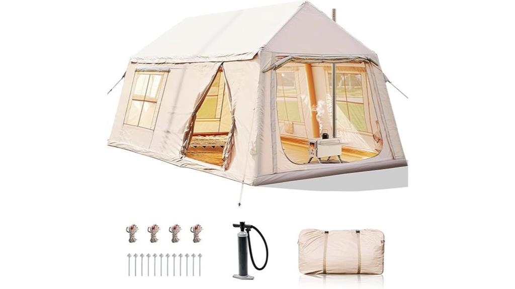 inflatable camping tent