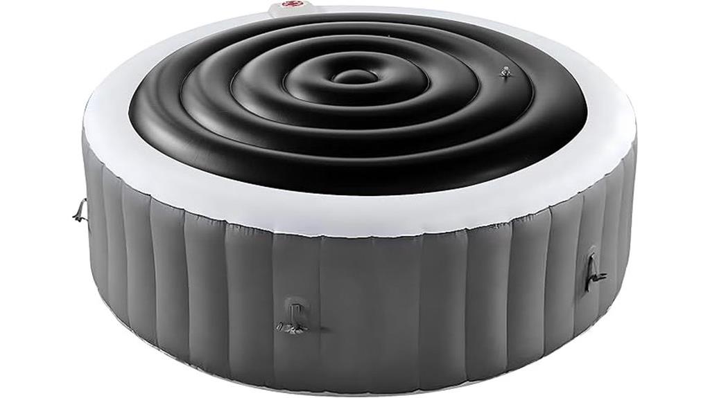 inflatable hot tub cover