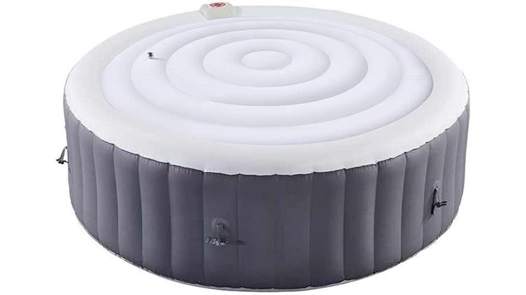 inflatable hot tub cover
