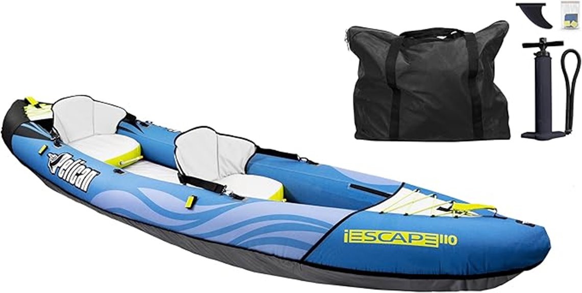 inflatable kayak for 1 2