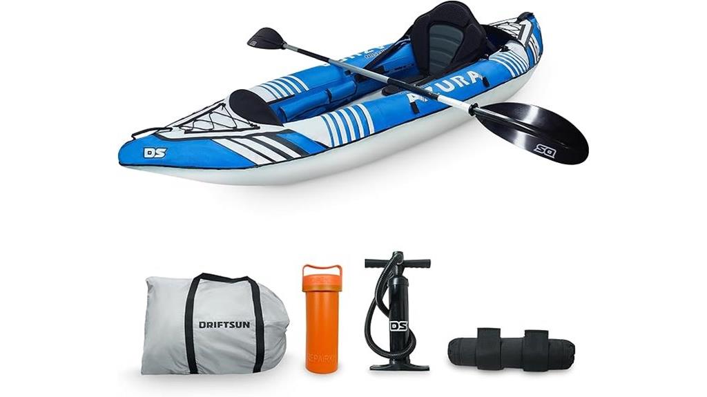 inflatable kayak for adventure