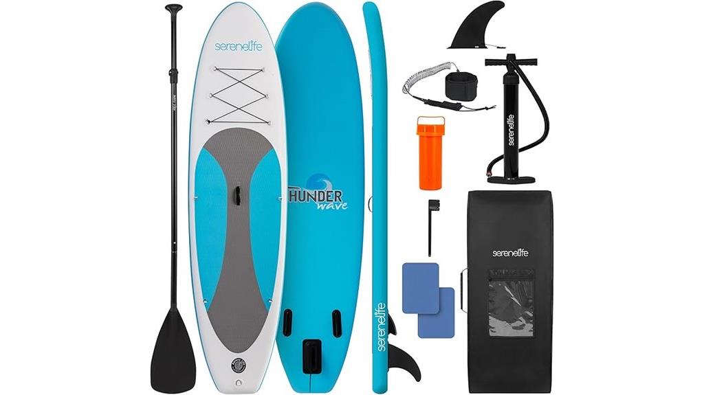 inflatable paddle board set