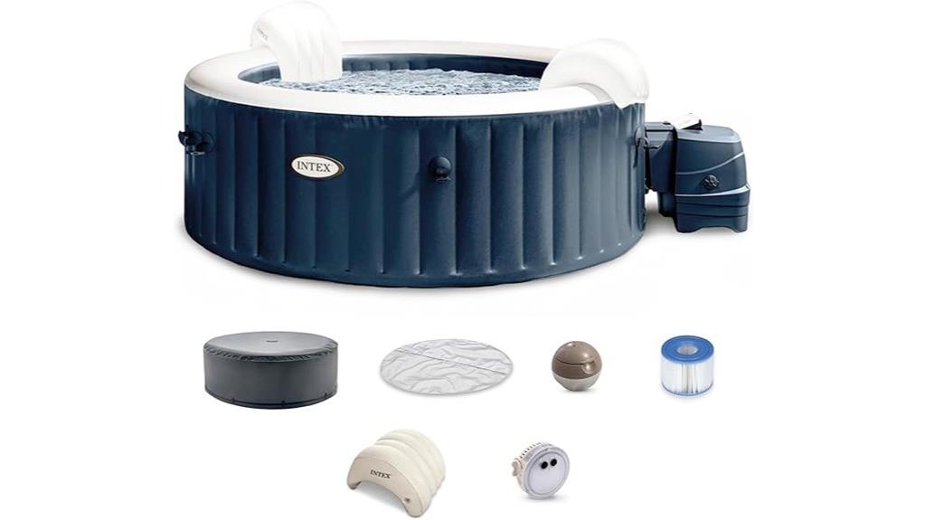 intex bubble massage spa