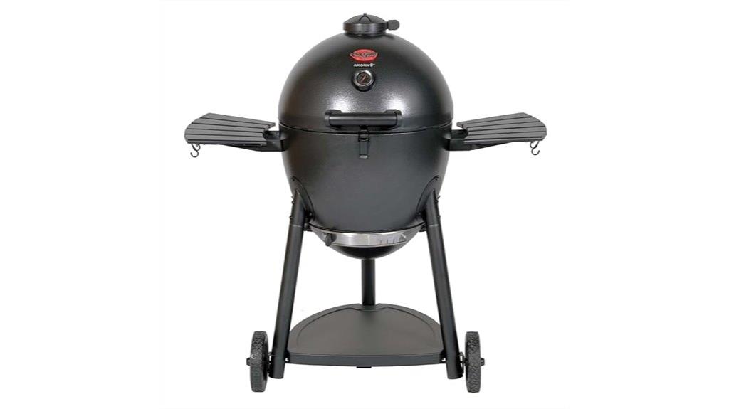 kamado charcoal smoker grill