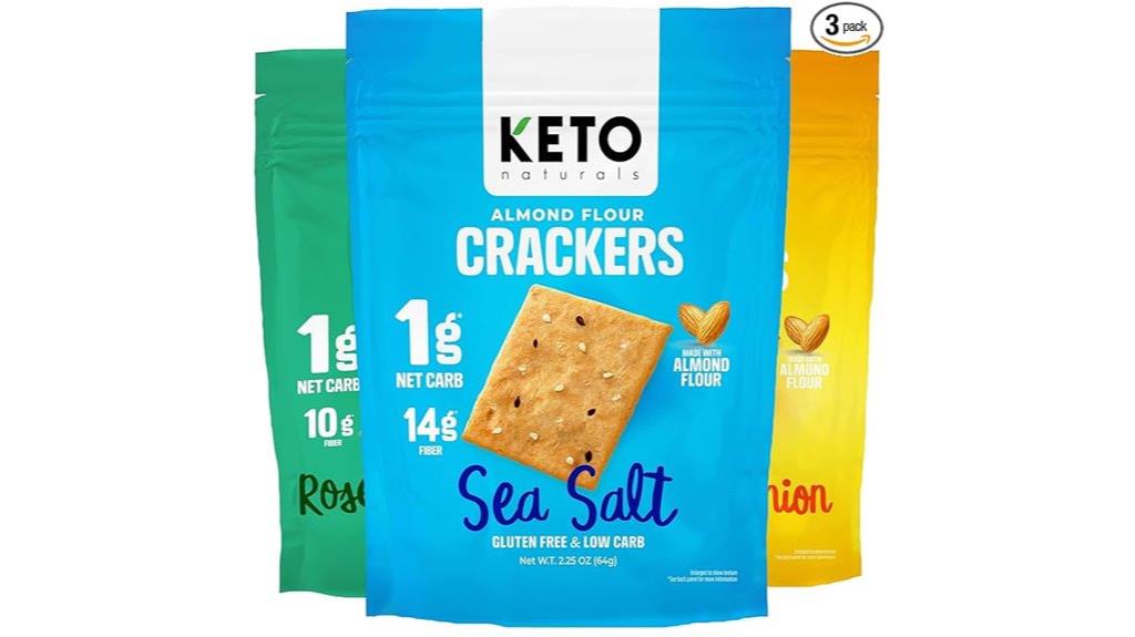 keto low carb crackers