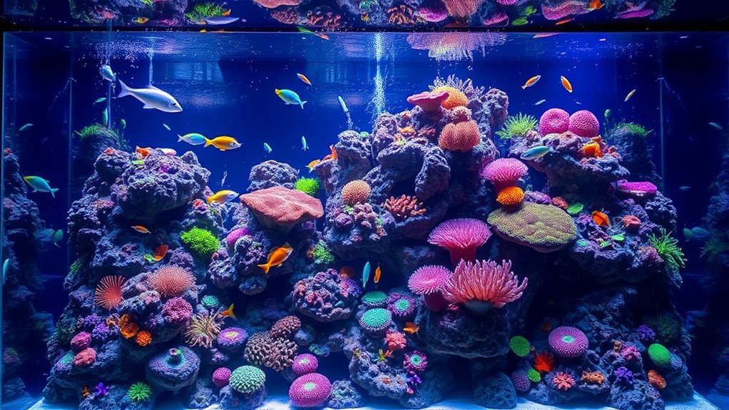 key reef aquarium features