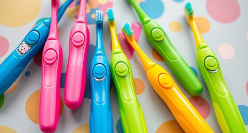 kid friendly electric toothbrushes