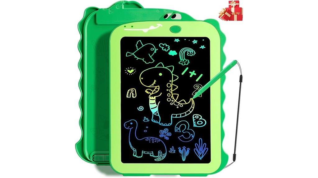 kids dinosaur doodle tablet