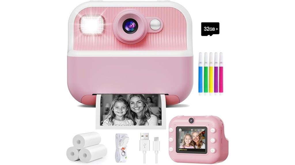 kids dual selfie camera