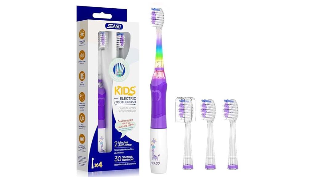 kids electric toothbrush set