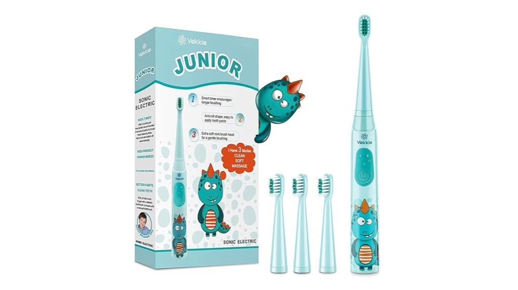 kids rechargeable sonic toothbrush