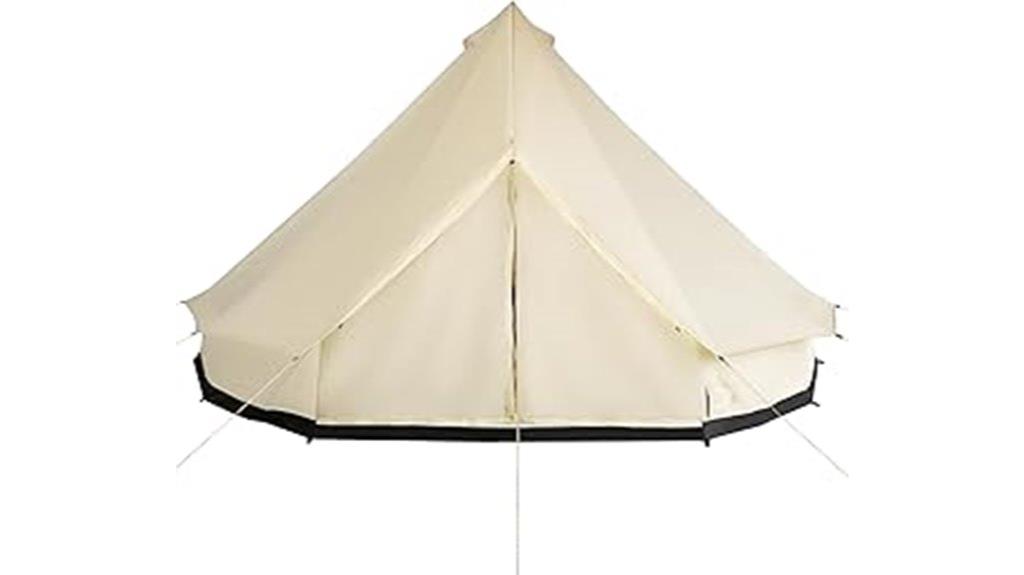large 10 person camping yurt