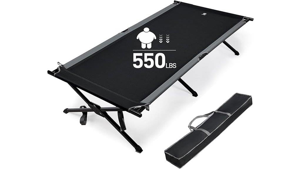 large adult camping bed