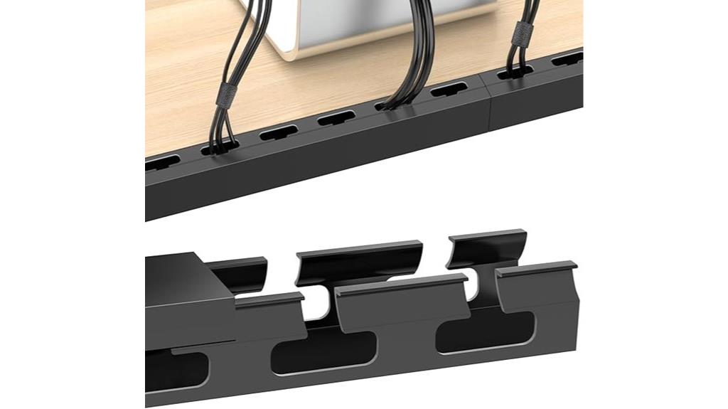 large hole under desk