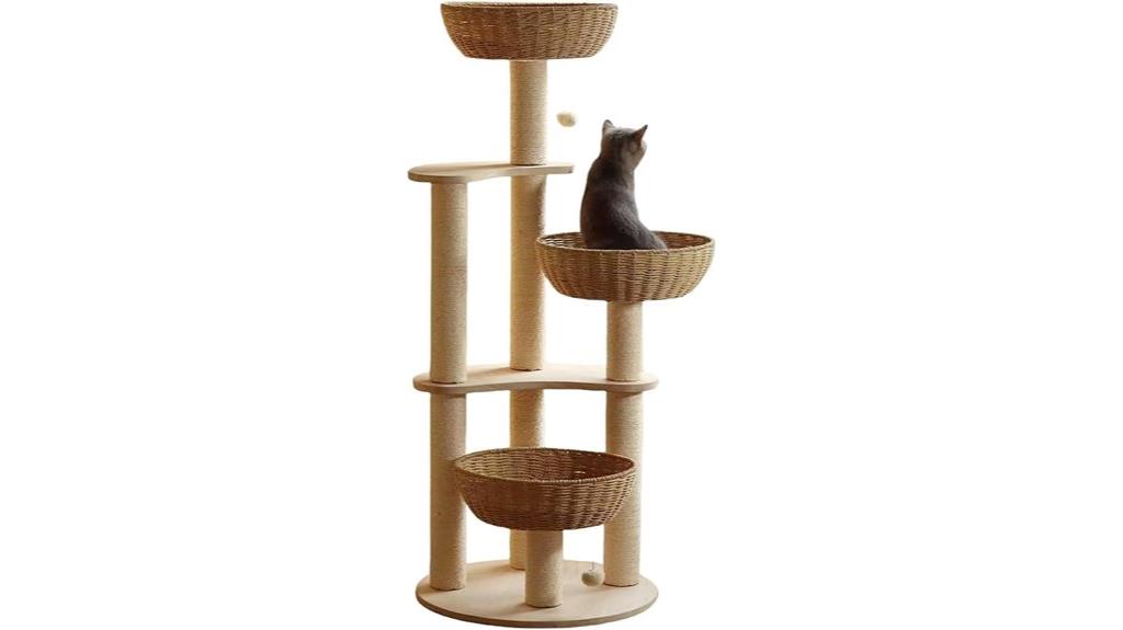 large modern cat tree