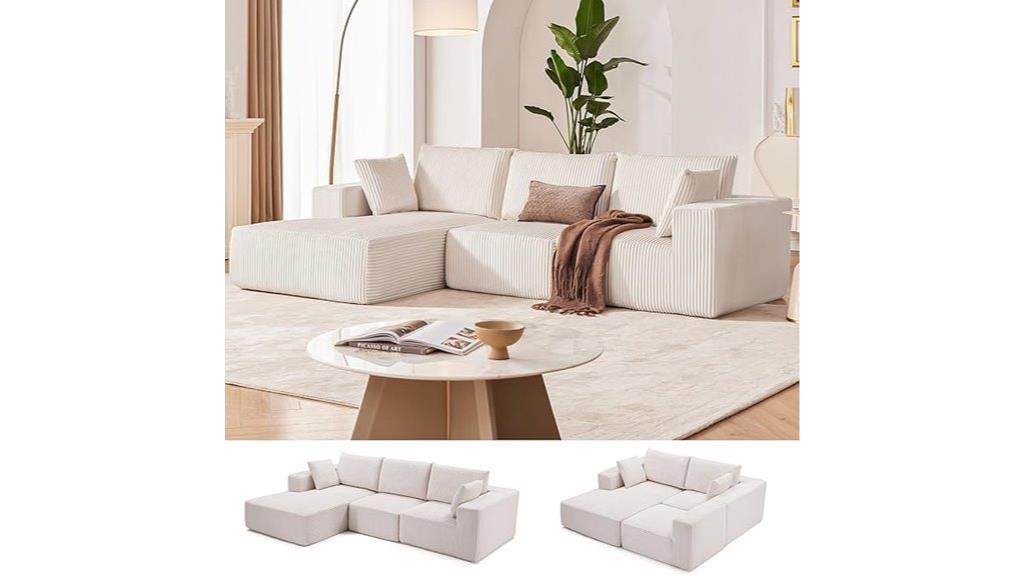 large modular sectional sofa