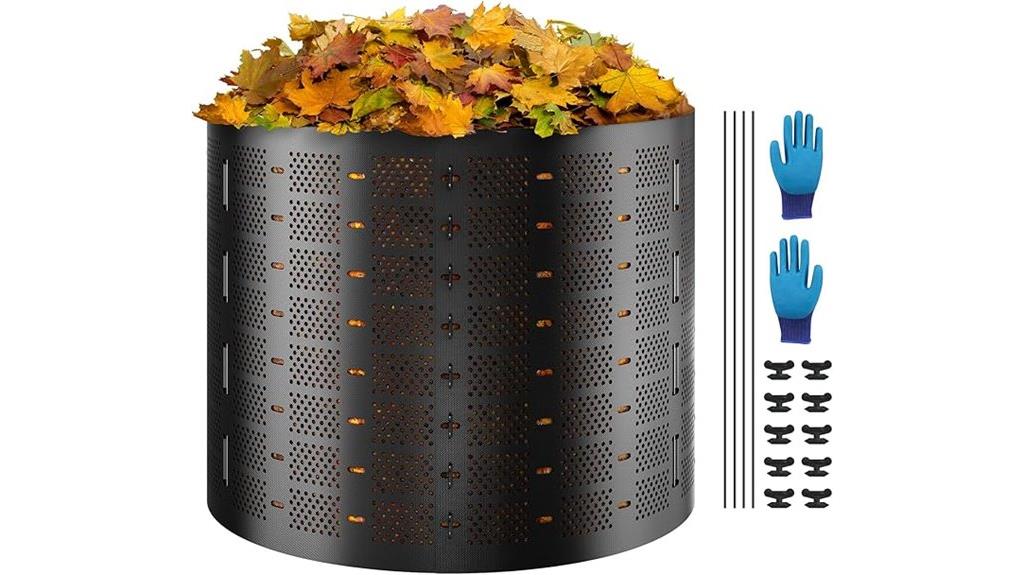 large outdoor compost bin