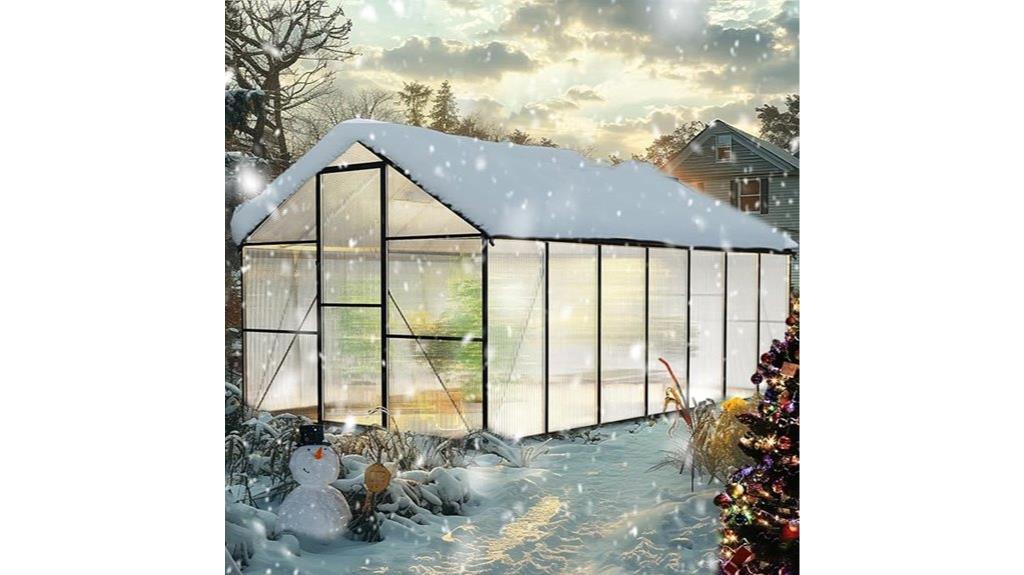 large outdoor greenhouse kit