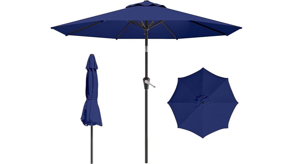 large outdoor patio umbrella