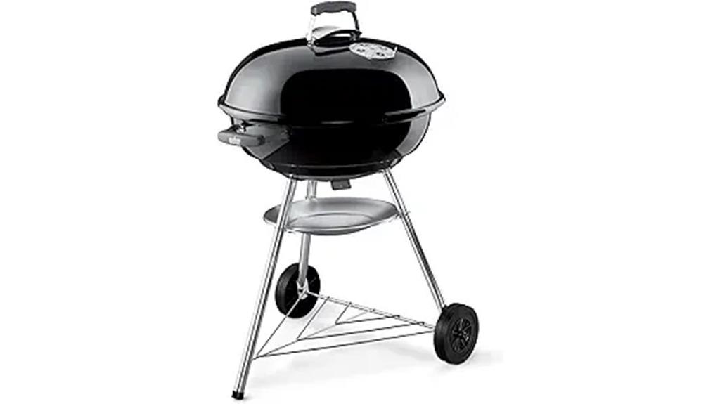large portable charcoal grill