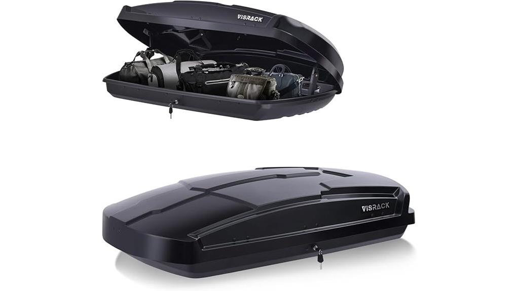 large rooftop cargo carrier