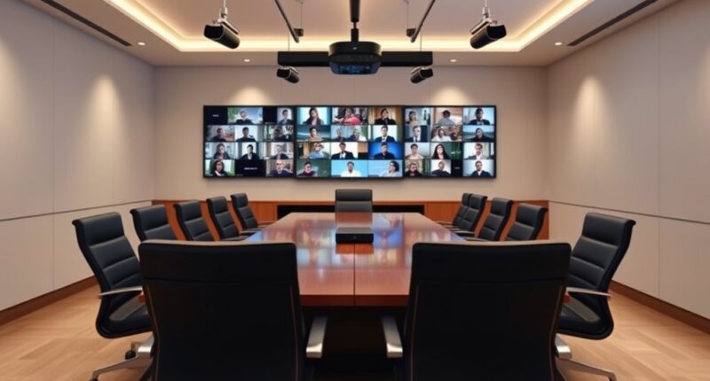 large room video conferencing