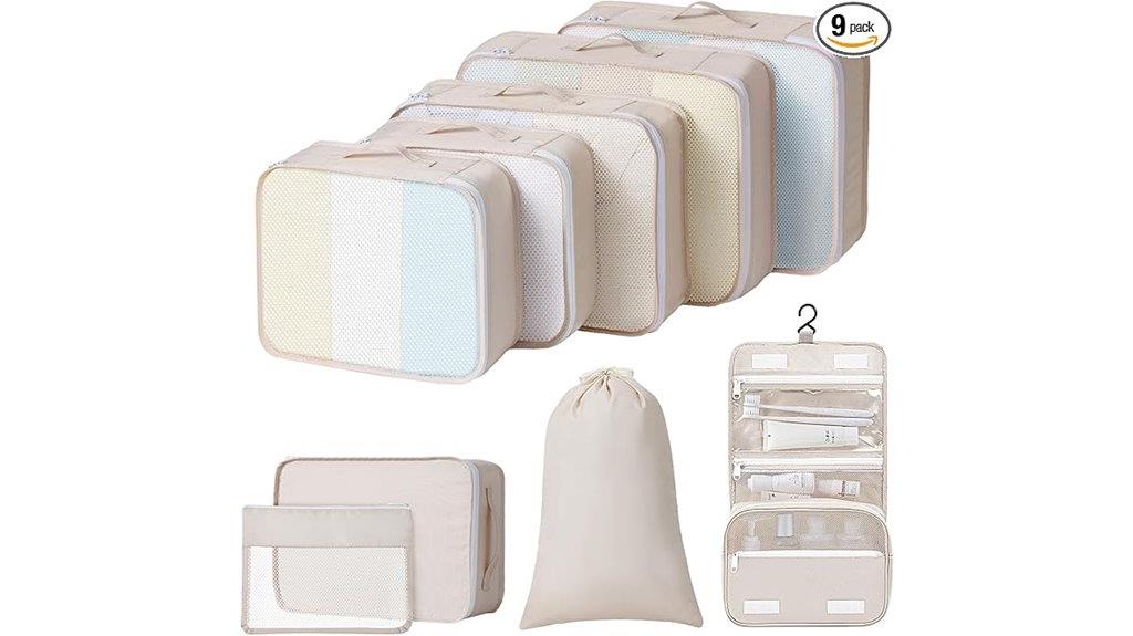 large travel packing cubes