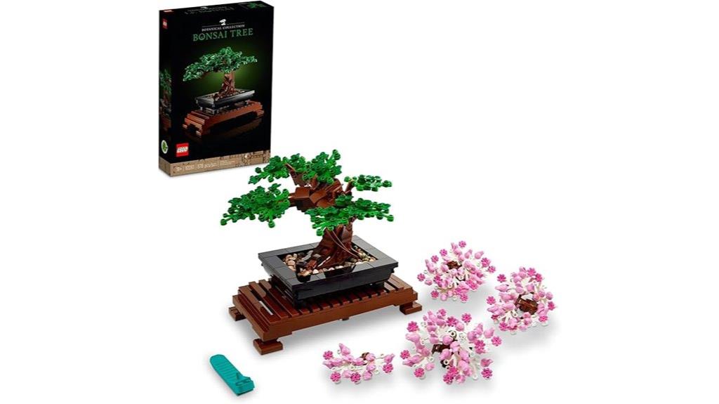 lego bonsai tree decor