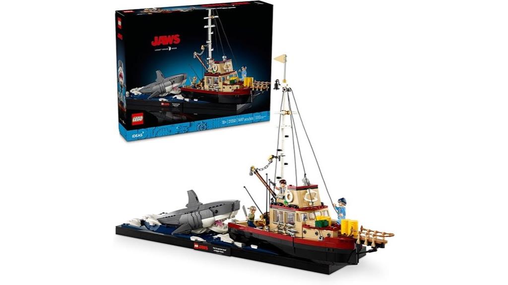 lego jaws movie diorama