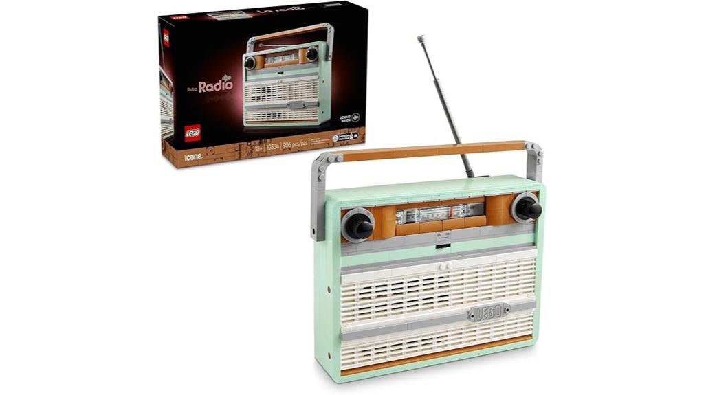 lego retro radio set