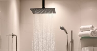 luxurious spa shower heads