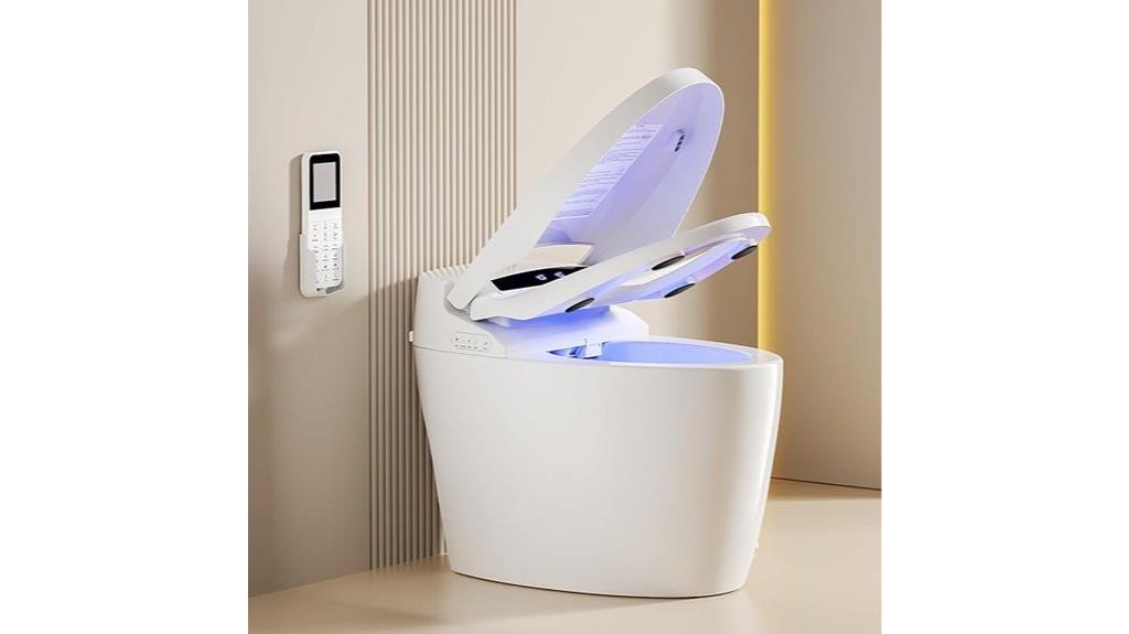 luxury bidet toilet features