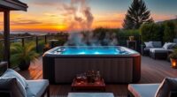 luxury inflatable hot tubs selection
