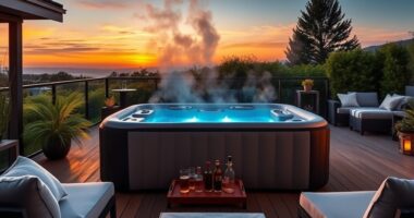 luxury inflatable hot tubs selection