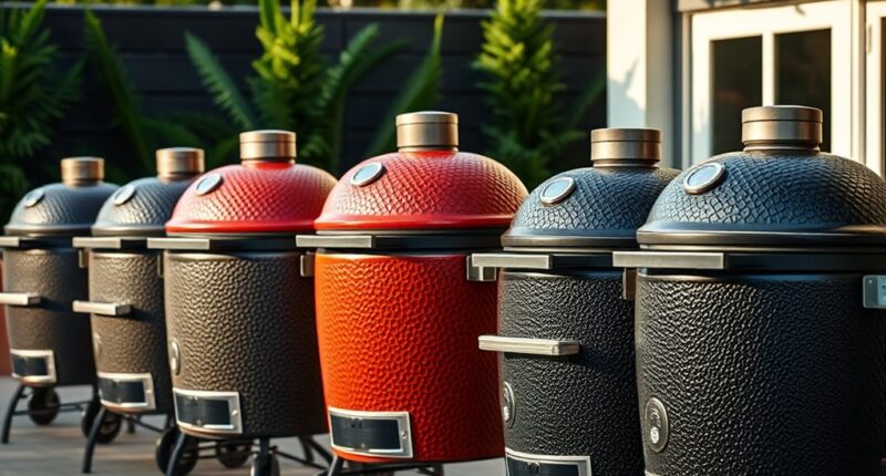 luxury kamado grill list