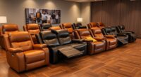 luxury leather recliner sofas