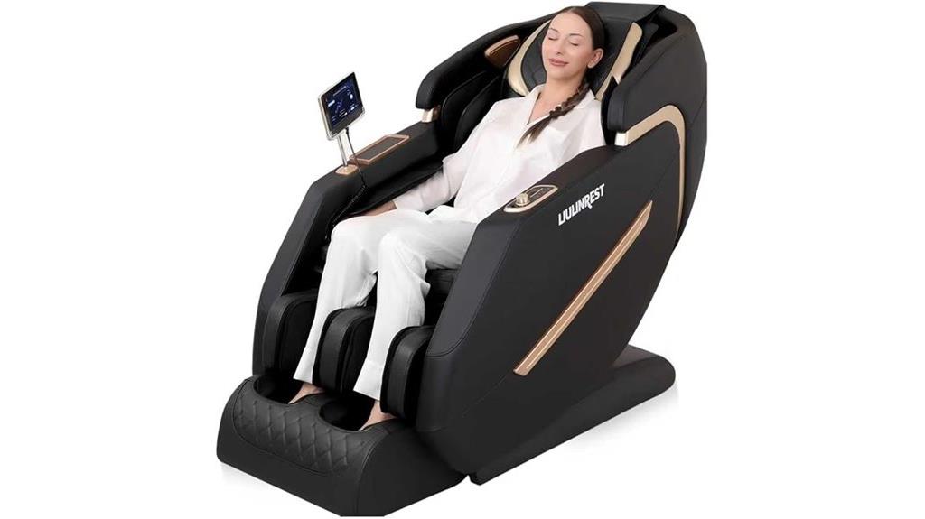 luxury massage chair features