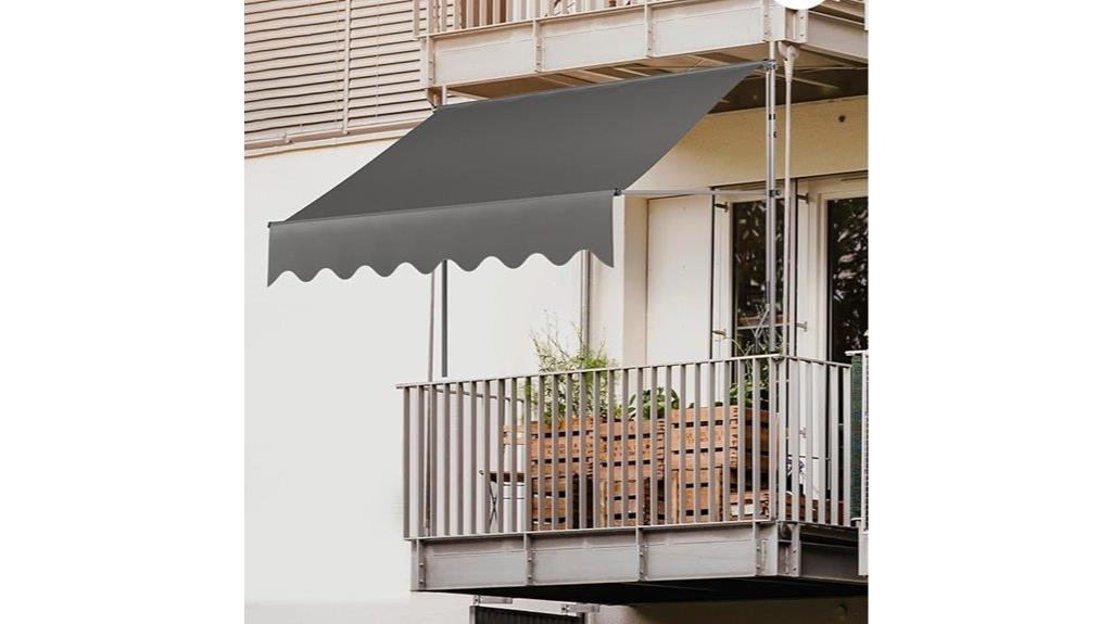 manual retractable awning
