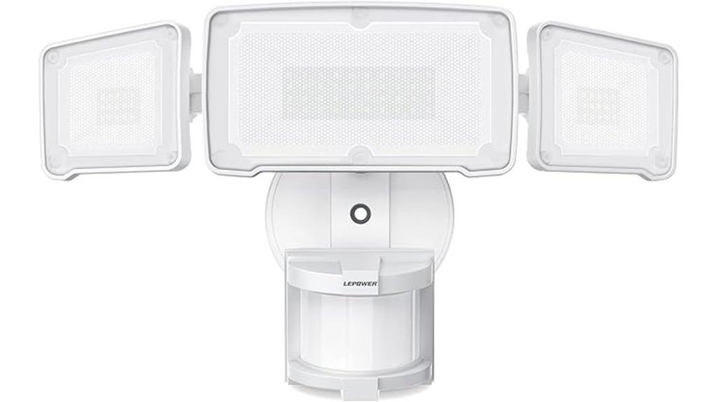 motion activated led security light