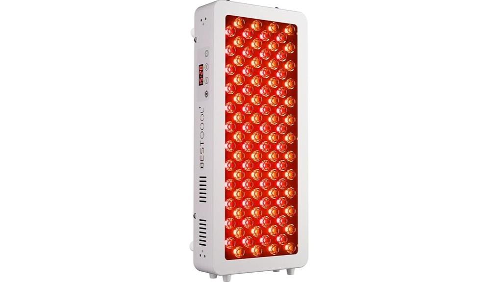 multi wavelength red light panel