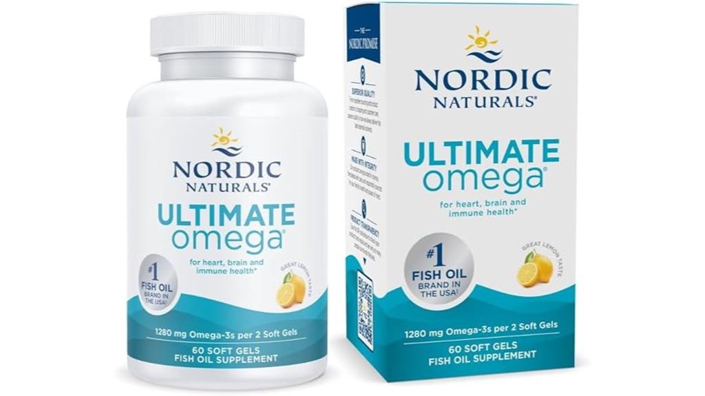 omega 3 lemon soft gels