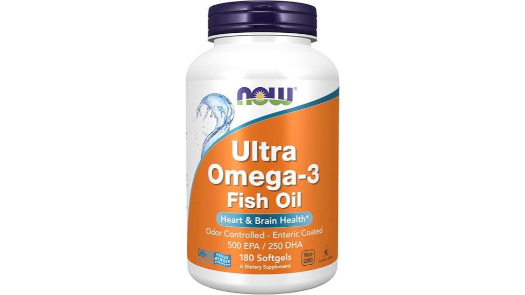 omega 3 softgels supplement