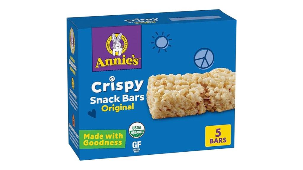 organic crispy snack bars