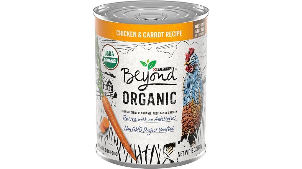 organic wet dog food pack