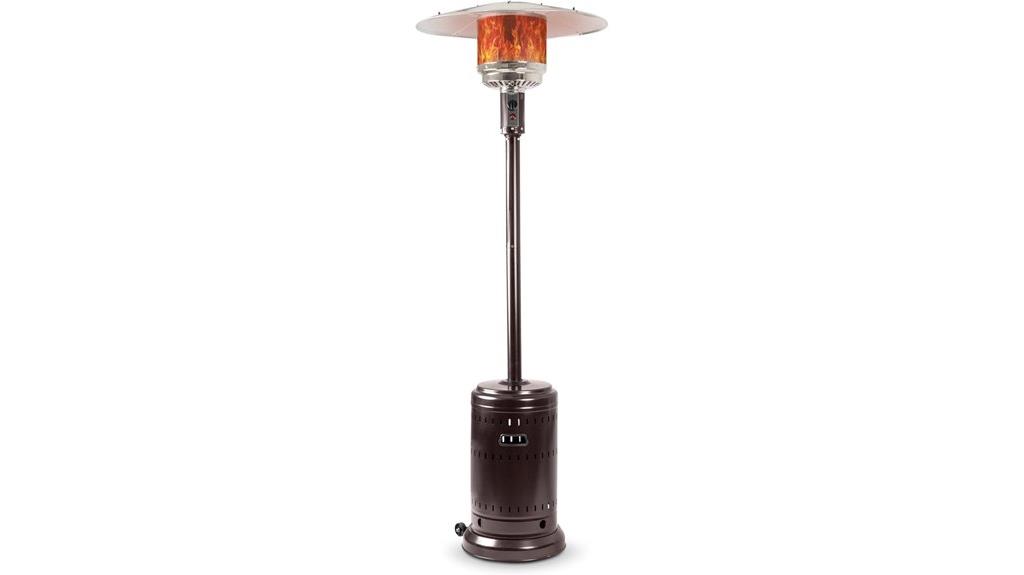 outdoor propane heater with wheels