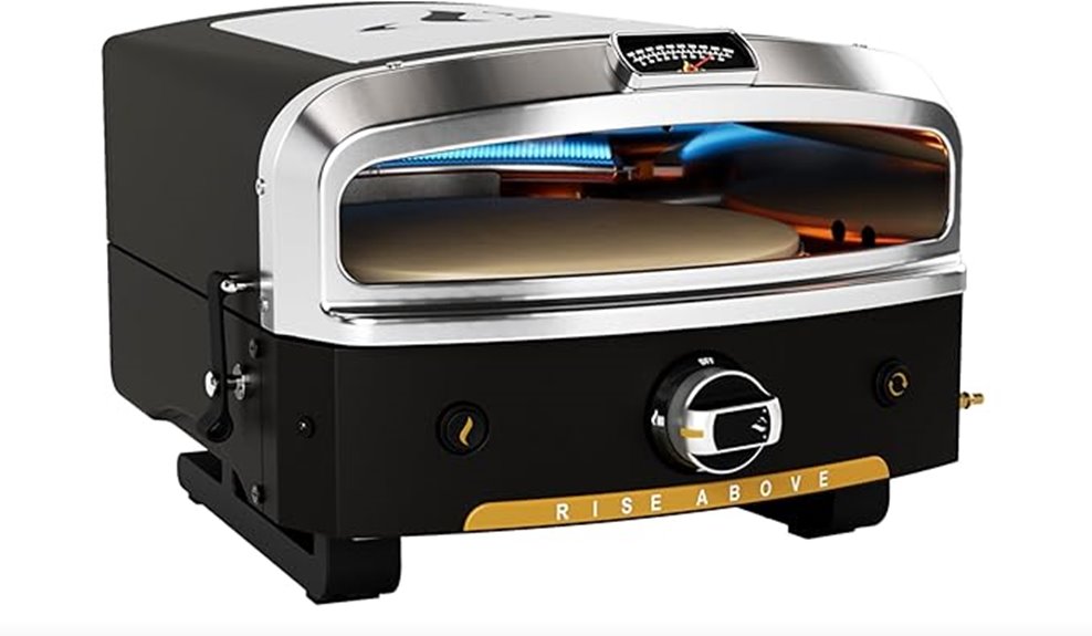 outdoor propane pizza oven