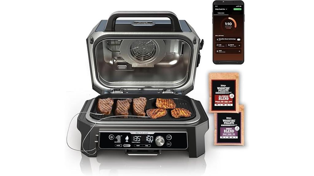 outdoor woodfire grill smoker