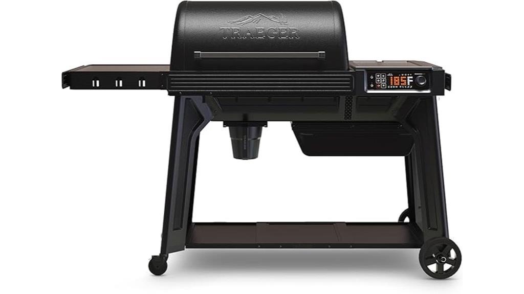 pellet grill with smoker