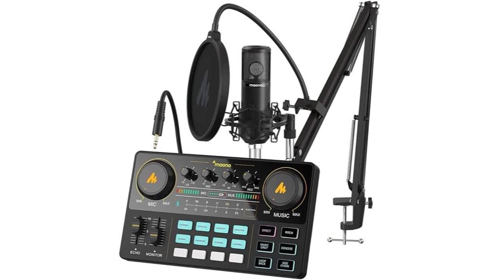podcast microphone bundle